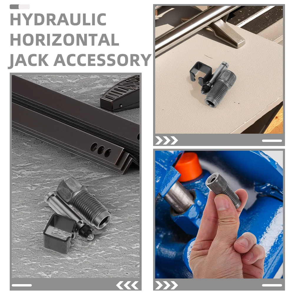 2 قطعة ملحقات الرافعة الهيدروليكية استبدال أجزاء مضخة الزيت مقبض جاك الأرضية وسادة المقطورة مجموعة متينة أجزاء مضخة الزيت #6