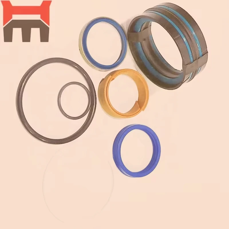 Kit de vedação de óleo para carregadeira de rodas L250g L250h Kit de vedação do cilindro de direção Voe17254012 17254012