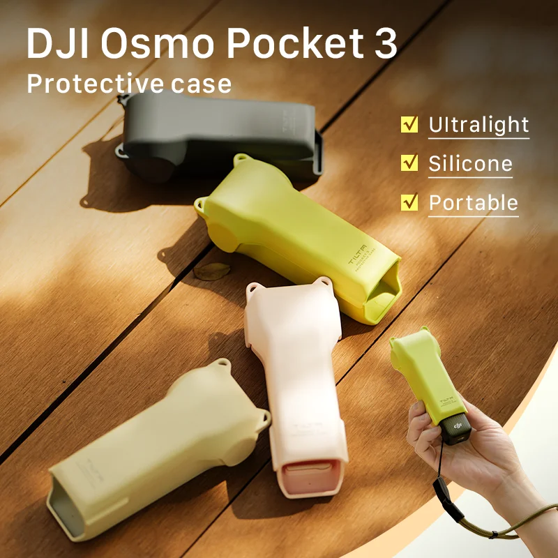 �y�Z�[�����zDJI Osmo Pocket 3�pTILTA�ی�g���x���P�[�X�A���X�g�X�g���b�v�L�b�g�A�J�����A�t�B���^�[�J�o�[�A�����Y�L���b�v�t�� - 4�F TA-T65-PTK