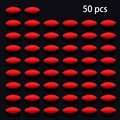 50pcs red
