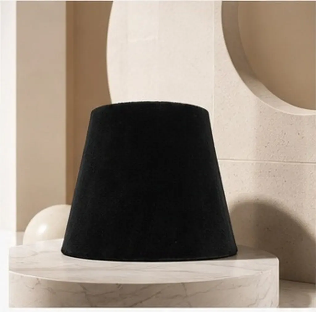 E27 E14 Compatible Table Lamp Shade Cover Linen Fabric Lampshade Artistic Design Easy Installation Cozy Atmosphere Bedroom