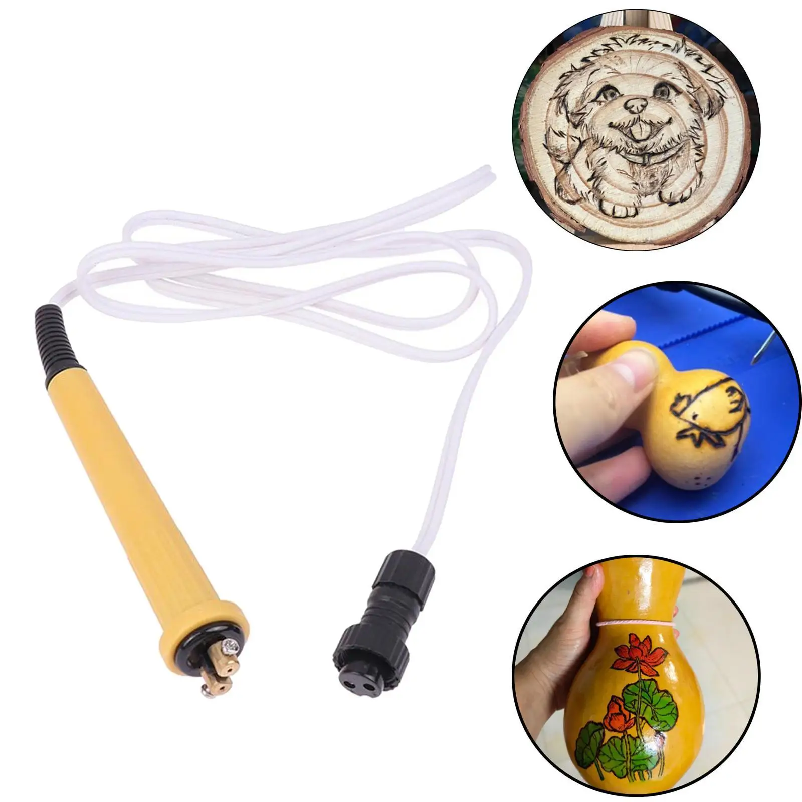 Pyrography Pen Non Slip Repair Replacement Engraving for Pyrography Machine