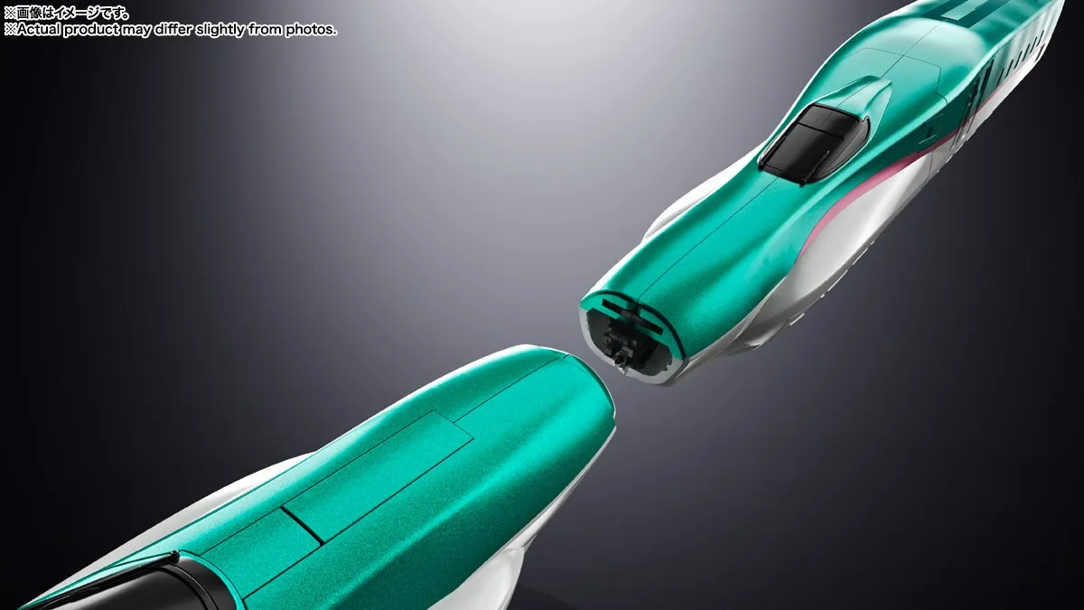 مرخص رسميًا بانداي سول أوف شوجوكين GX-115 Shinkalion E5 هايابوسا الشكل أنيمي لعبة مجسمة #6