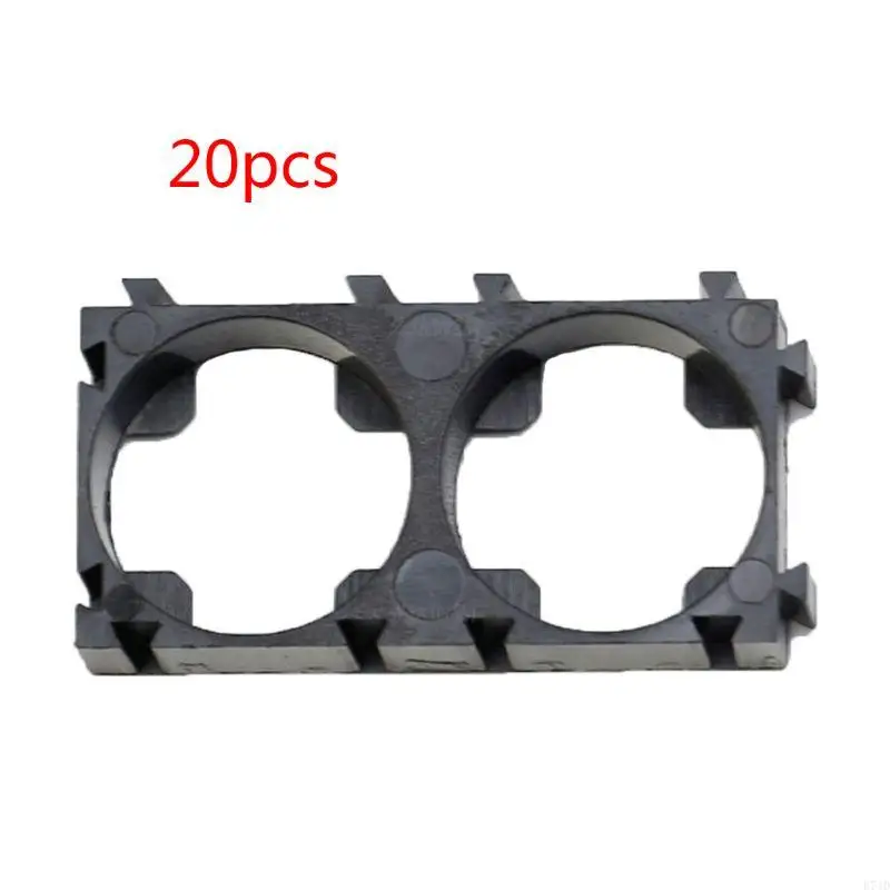 

E74D Anti Vibration Battery Holder Bracket Cell Safety Anti Vibration Plastic Brackets for 21700 Batteries 20pcs