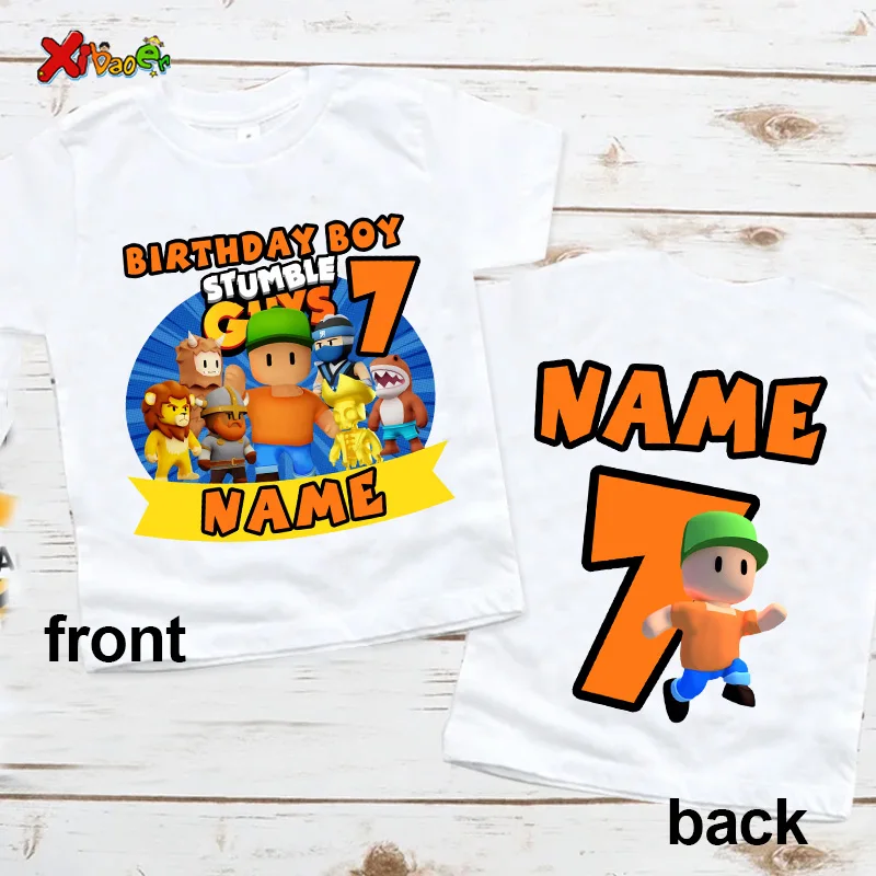 

7th Birthday Boy Shirt 5th Birthday Outfit Summer T-shirt Kids Matching Outfits Birthday Boys T Shirt 8th 4th 6th Boys Shirts