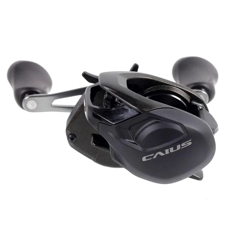 Imagem -02 - Shimano-caius Baitcasting Fishing Reel Sistema de Freio Centrífugo Corporal Hagane 151hg Mais 1bb Proporção 7.2:1 Fabricado na Malásia Novo 2023