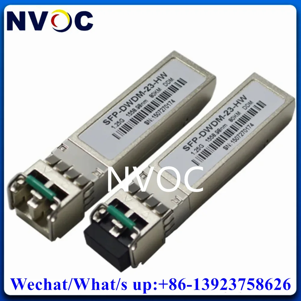 1.25G 80KM DWDM Duplex LC Connector SFP Optic Transceiver Module,1.25G DWDM 80KM CH17~CH61 DDM Dual LC Module For Cisco/Mikrotik