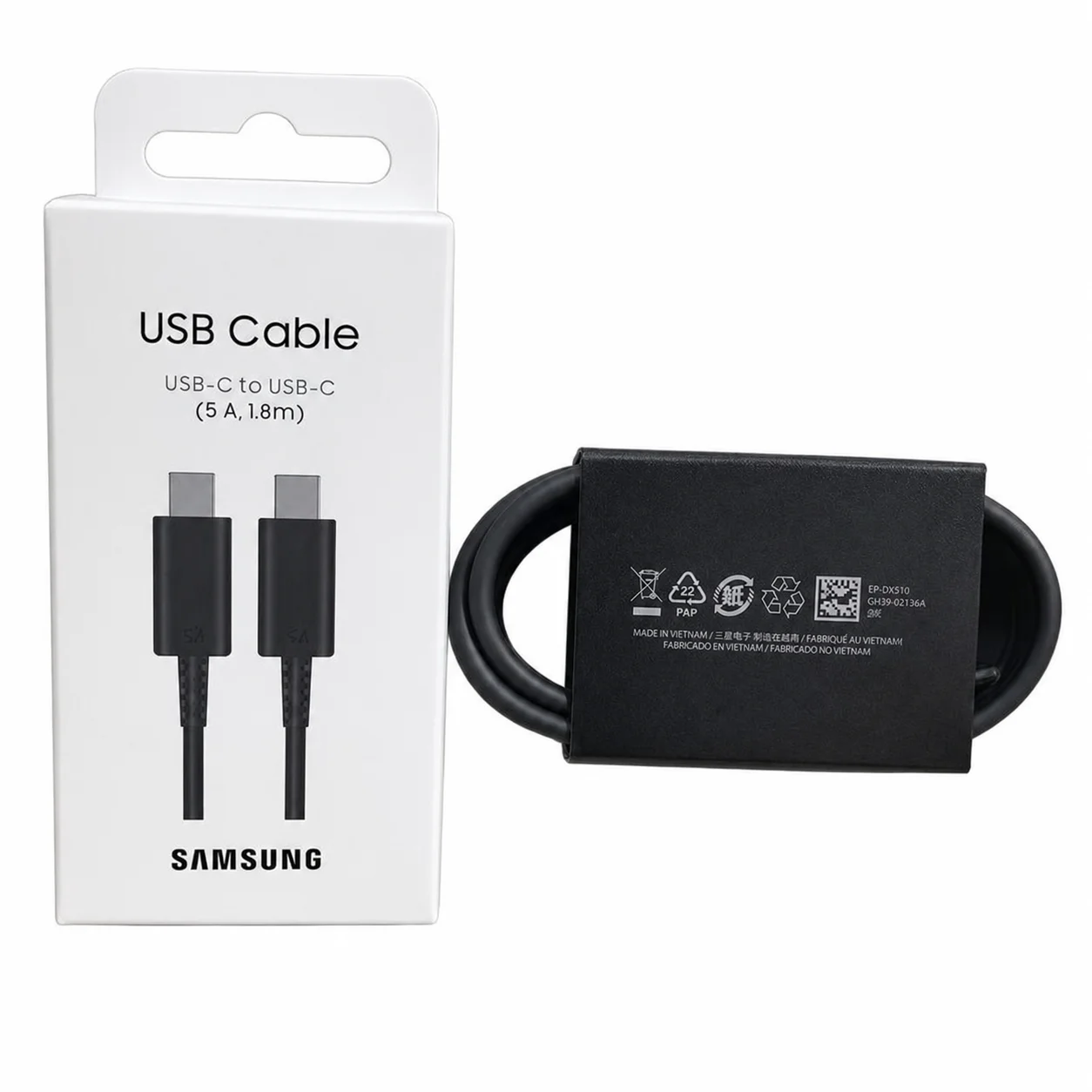 5A PD 45W Dual USB C Super Fast Charge Cable for Samsung S22 S23 S24 Plus Note 20 Ultra A53 A54 A55 Quick Charging Data Cable 1m