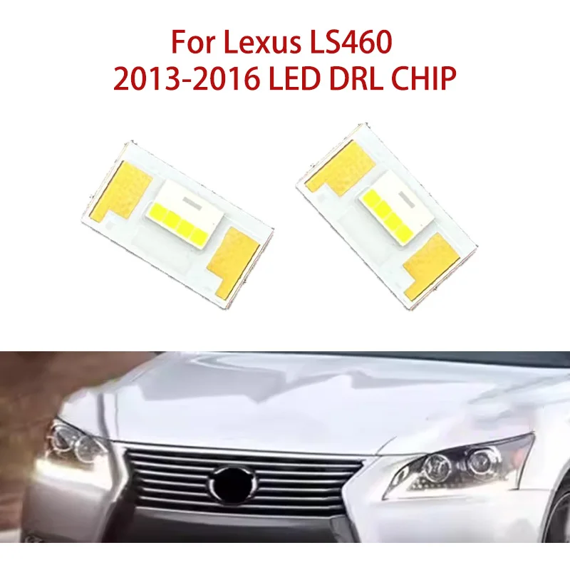 

For Lexus LS460 13-2016 Car CHIP Light Guide Plate Chip Angel Eye Daytime Running Light Tube Pole Angel Eye White Light Ballast