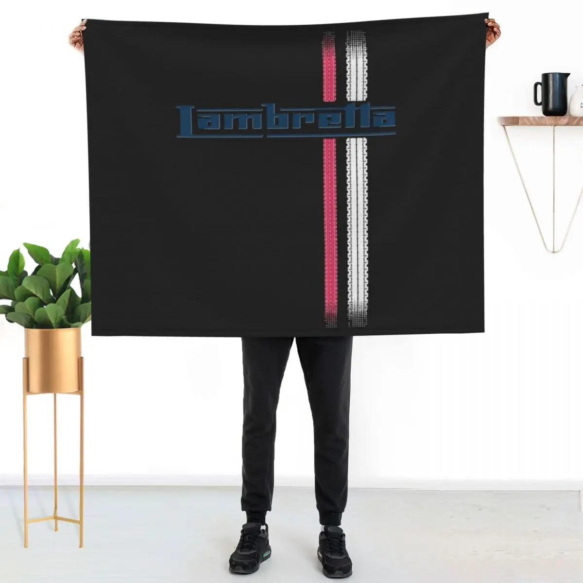 Lambretta track Classic T-Shirt Throw Blanket Fashion Sofas warm for winter Luxury Throw Furrys Summer cosplay anime Blankets
