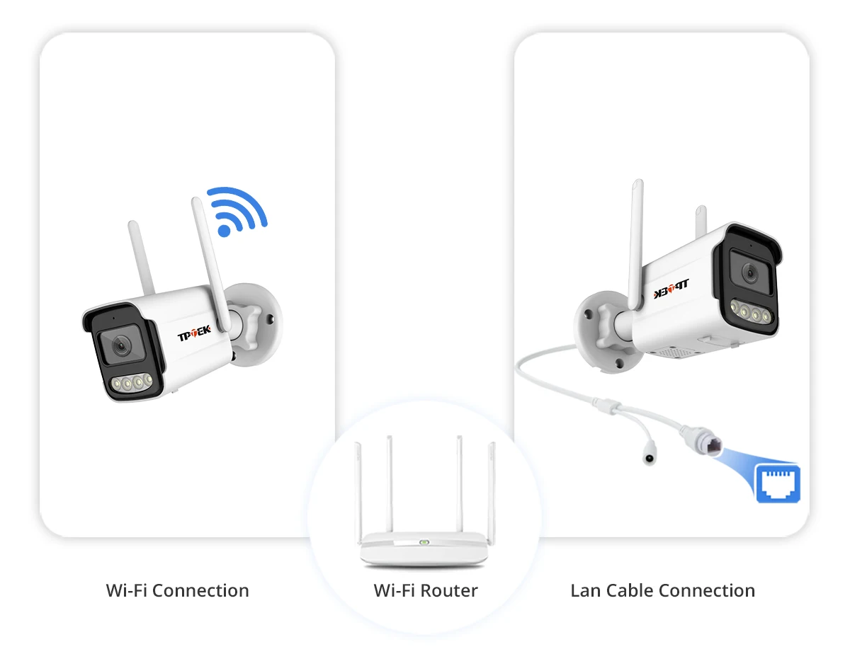 5MP IP-Kamera WLAN Drahtlose Sicherheitskamera mit KI-Menschenerkennung ICSee CCTV Bullet Außenüberwachung Sicherheitsschutz Videokamera – Detail 14
