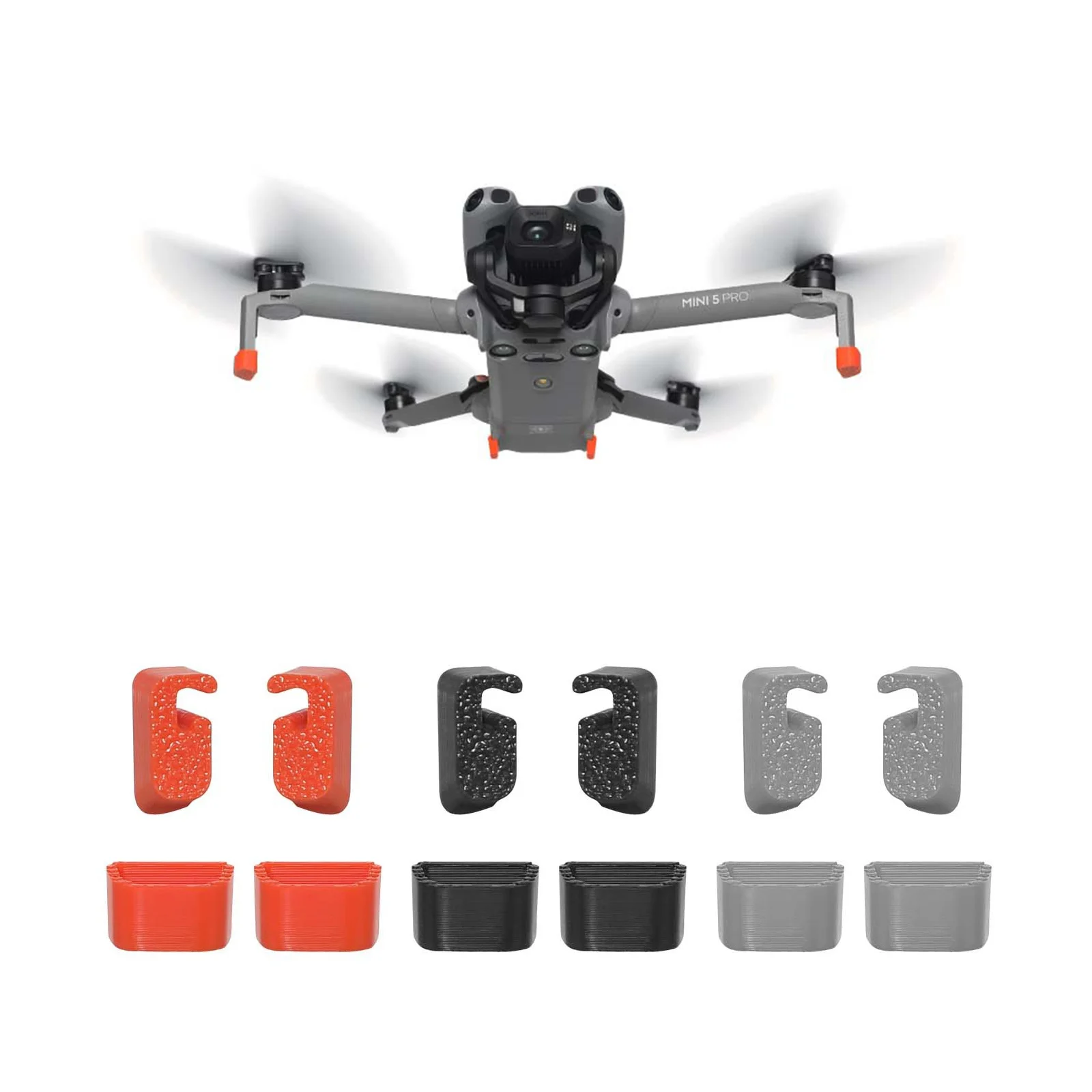 Landing Gear Bracket Height Increasing Legs For DJI Mini 5 Pro Gimbal Protection Fixed Support Leg Anti-wear Accessories