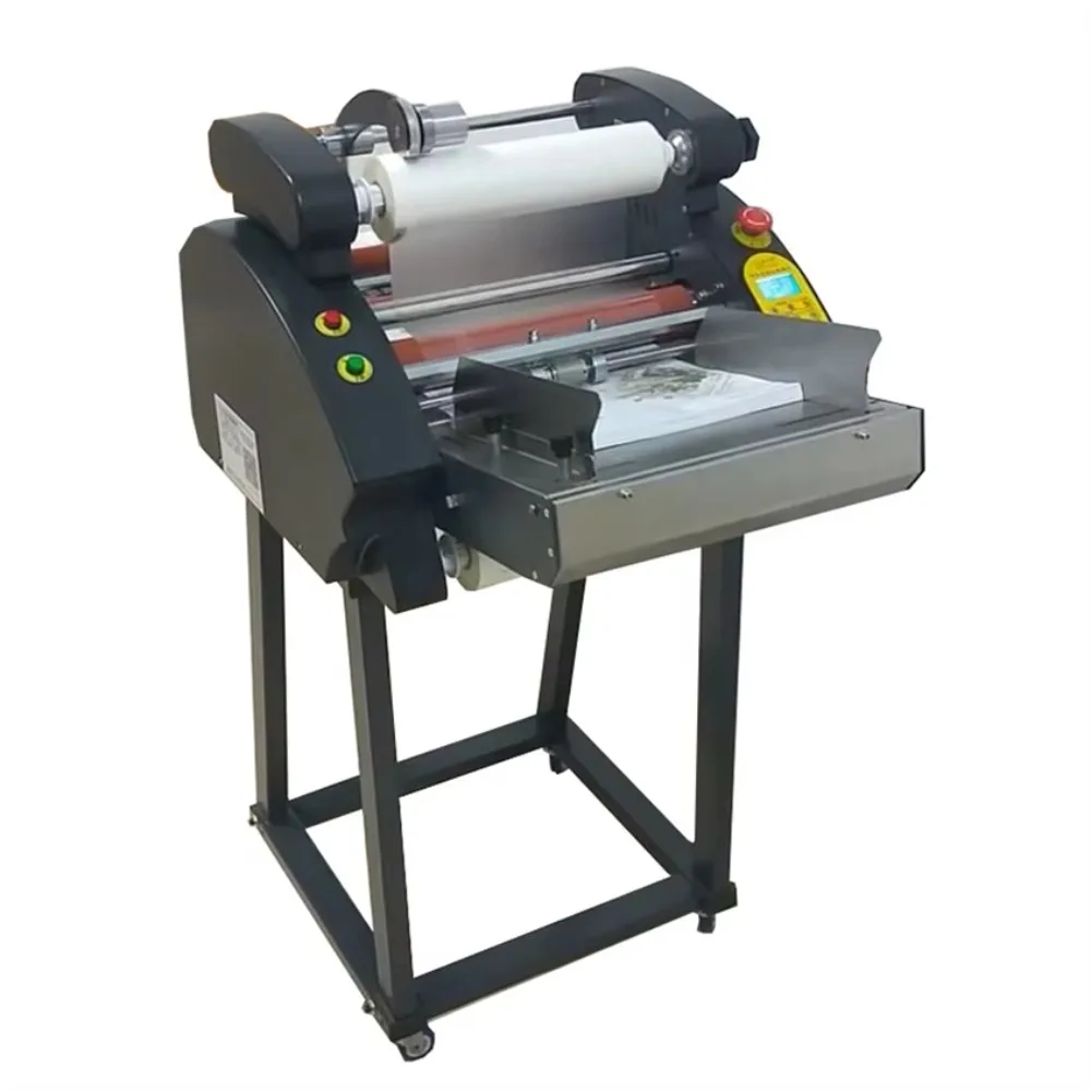 Professional DSG-380A Fully Automatic Laminator | A3/A4 Auto Feeding/Cutting Bopp Film