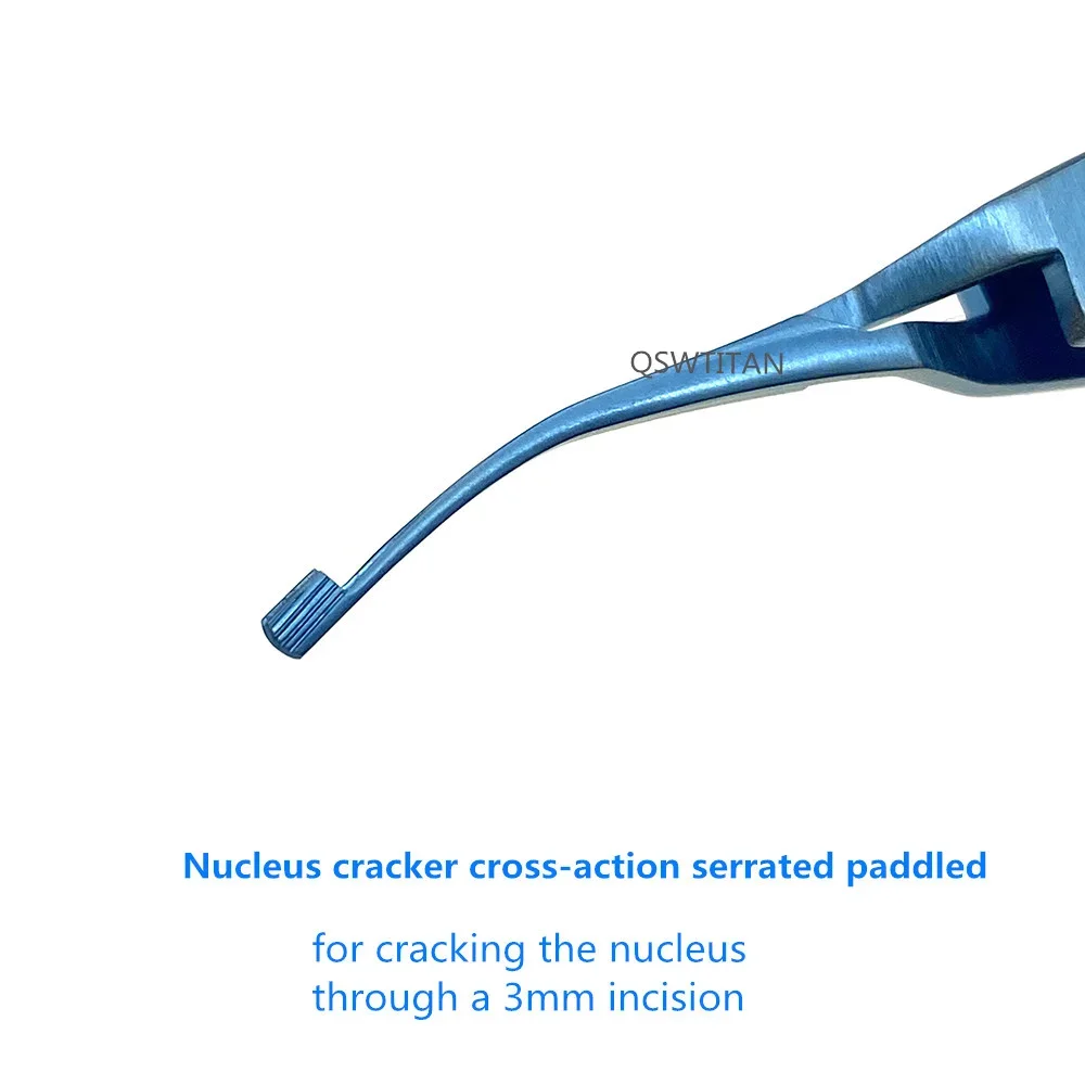 Nucleus Cracker curved Micro Cracker Ophthalmic Instruments Nucleus Cracker Forceps