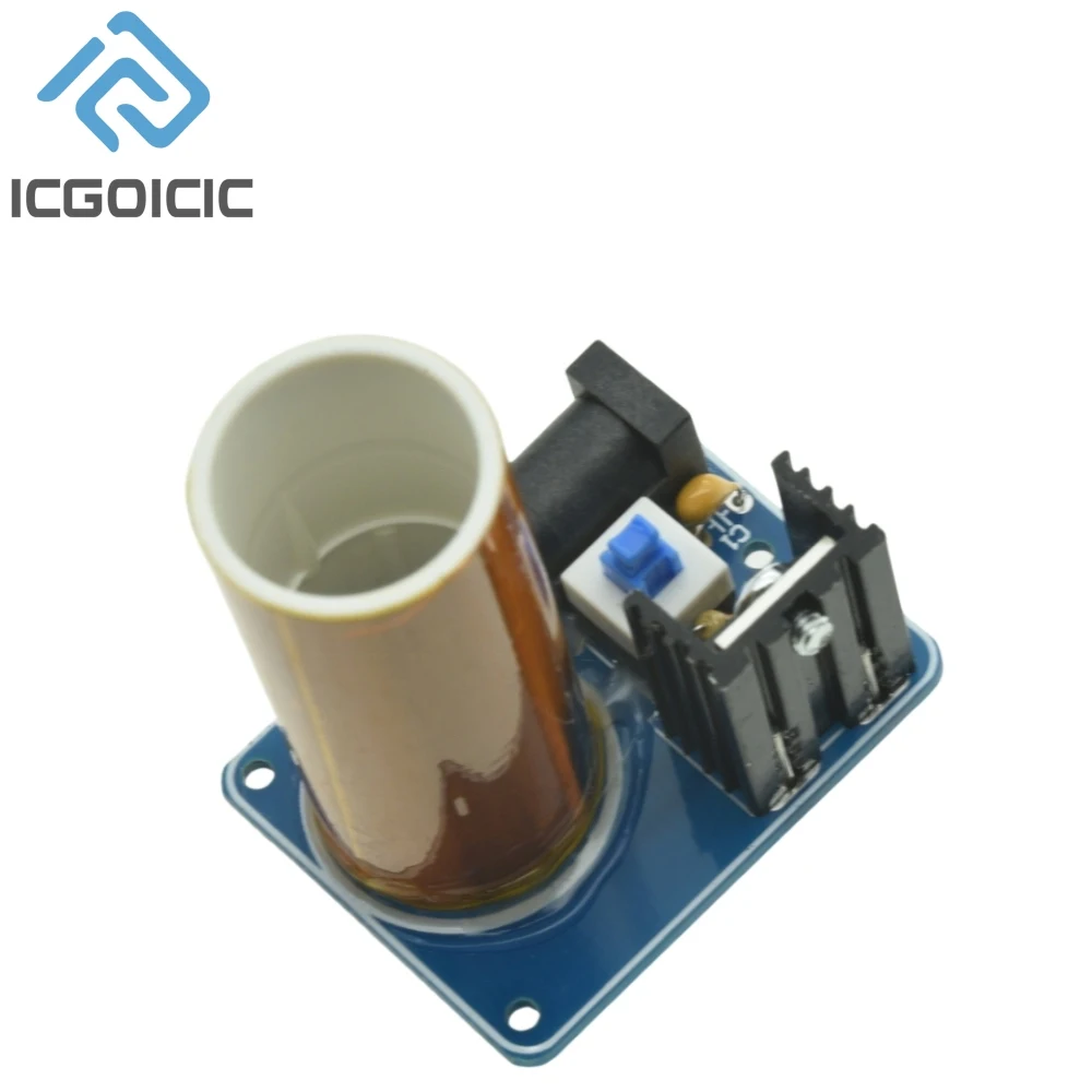 مجموعة لفائف تسلا الصغيرة الدعائم السحرية لتقوم بها بنفسك أجزاء أضواء فارغة تكنولوجيا إلكترونيات ذاتية الصنع