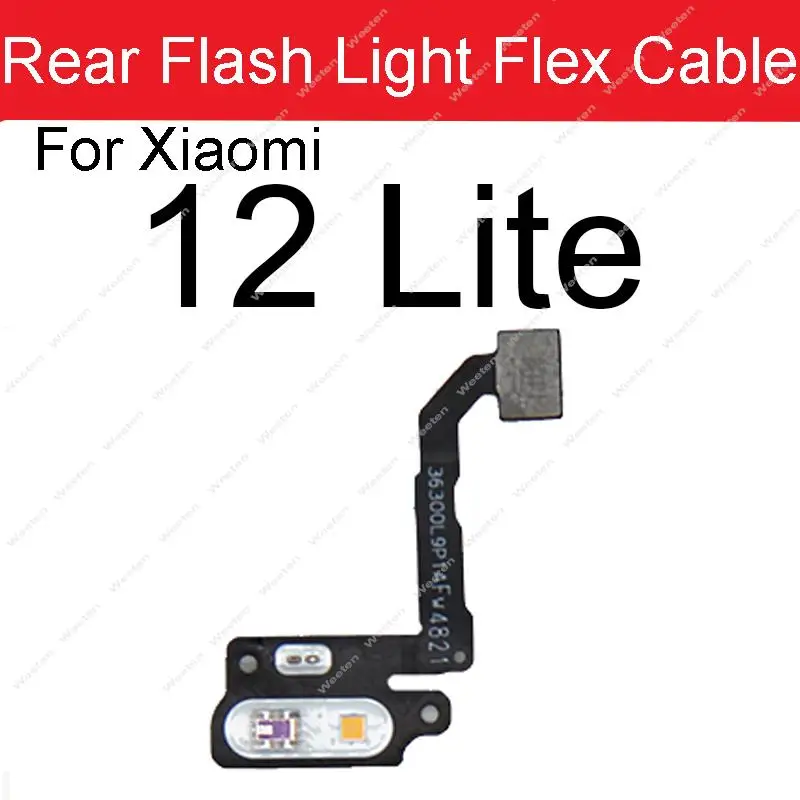 Flash Light Proximity Sensor Flex Cable For Xiaomi Mi 11 12 Pro Lite Mi 11TPro Mi 11 Ultra Distance Proximity Sensor Flex Ribbon