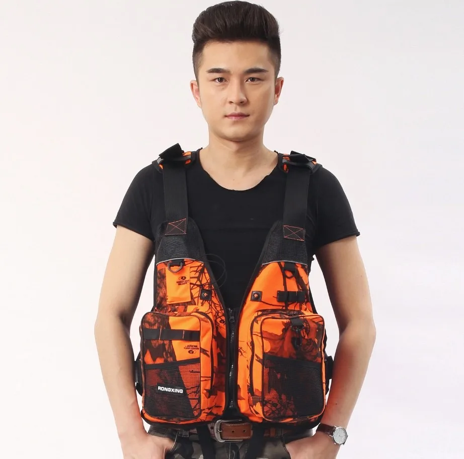 

CEOI GWOK High-Buoyancy Foldable Life Jacket for Fishing and Boating Professional Life Jackets with Multiple Functions