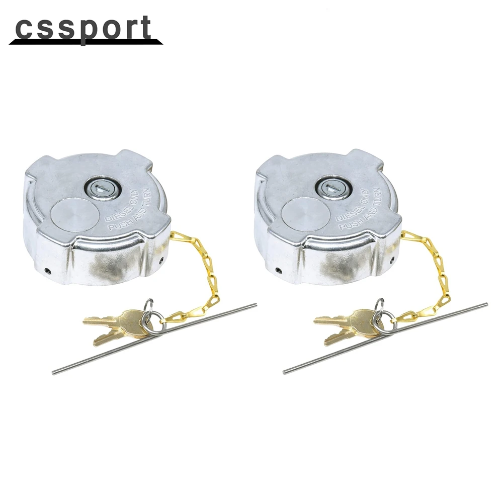 

2 X Locking Diesel Fuel Cap for 96-18 Freightliner Cascadia Columbia 03-37017-002 US