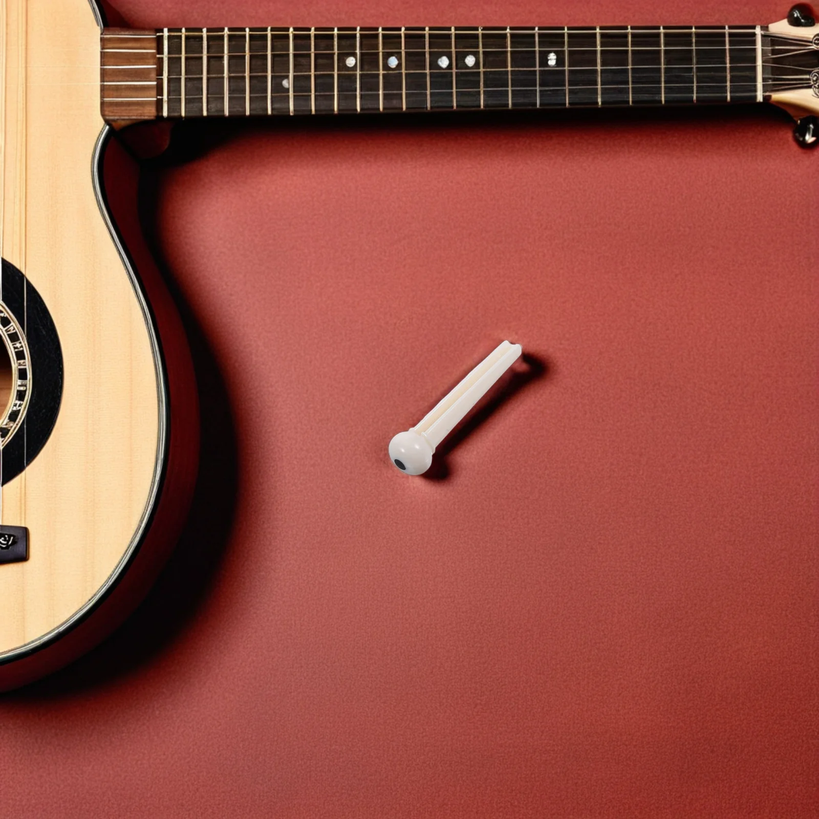 

10Sets Guitar Maintenance Tool Acoustic Bridge Pin String Winder Quick Replacement ABS Material Portable Lightweight