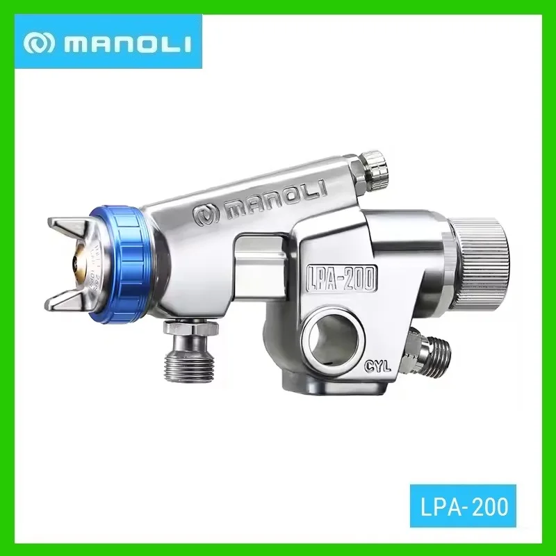 MANOLI LPA-200 Low-Pressure Automatic Spray Gun Furniture Hardware Toy  car Paints Or Coating Professional Mini Painting Gun