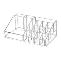 Drawer Clutter Organizer Cosmetic Storage Box Makeup Organizer with Durable Grids Design for Lipstick Eyeliner for Makeup