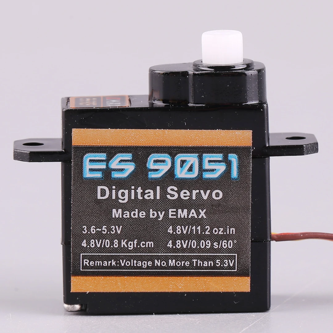 Original EMAX ES9051 Plastics Digital Servo 4.1g Waterproof Servo with Gears Uesd for RC Car Helicopter Boat Airplane Accessorie