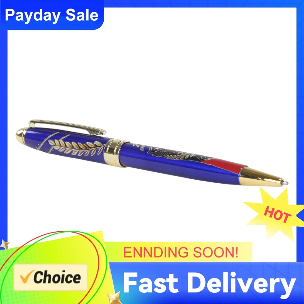 Stylo du 250e anniversaire avec boîte cadeau, stylo à bille patriotique 1776-2026, commémoratif pour hommes, avocats, passionnés d'histoire