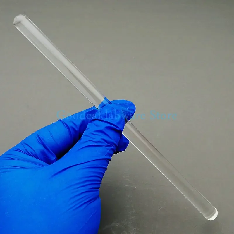 6pcs/12pcs DIA 4mm to 12mm Transparent Borosilicate Glass diversion bar, laboratory beaker Glass Stirring Rod