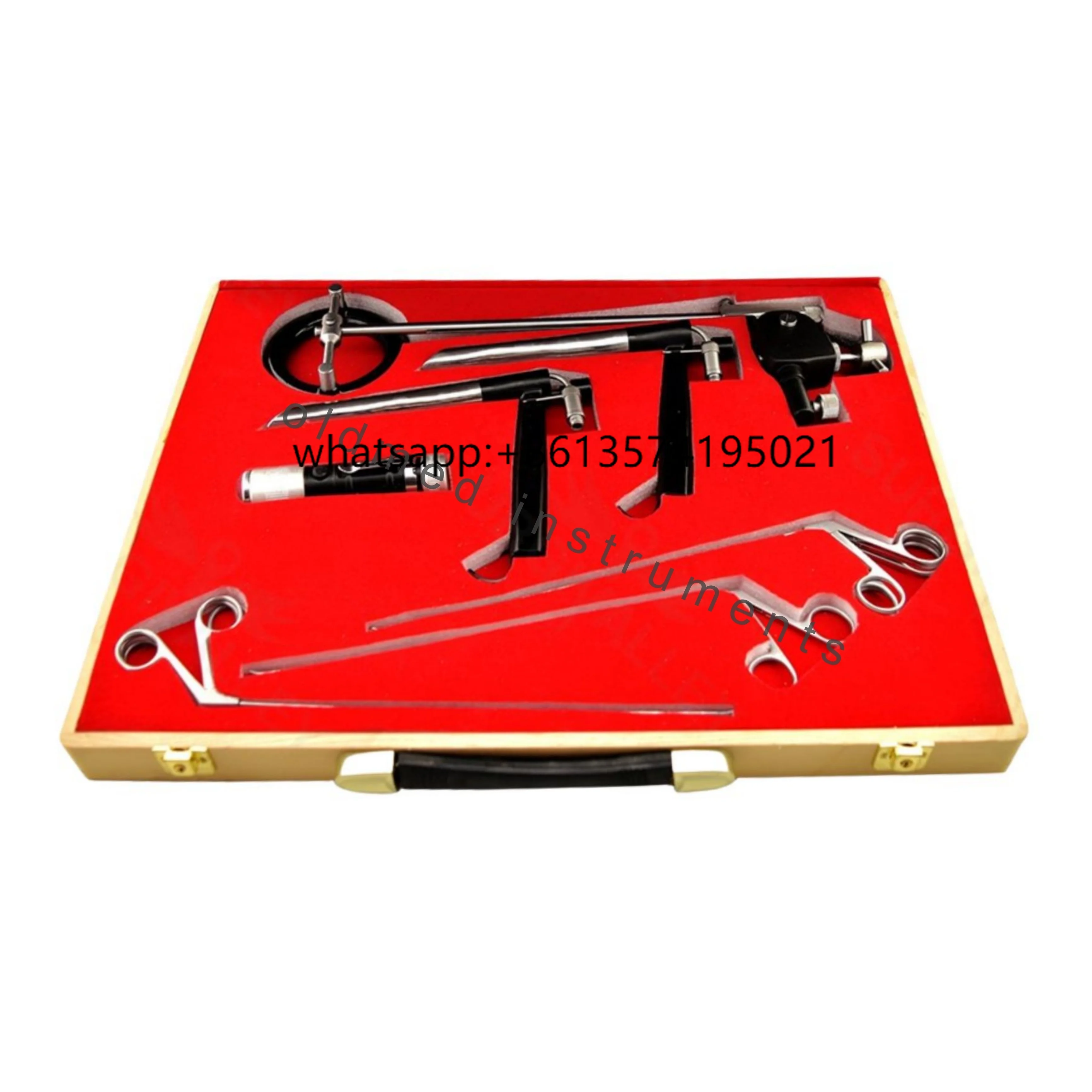 

Professional High Quality Pedestal Laryngoscope Set Micro Laryngeal Surgery ENT Instruments Endoscopic Set