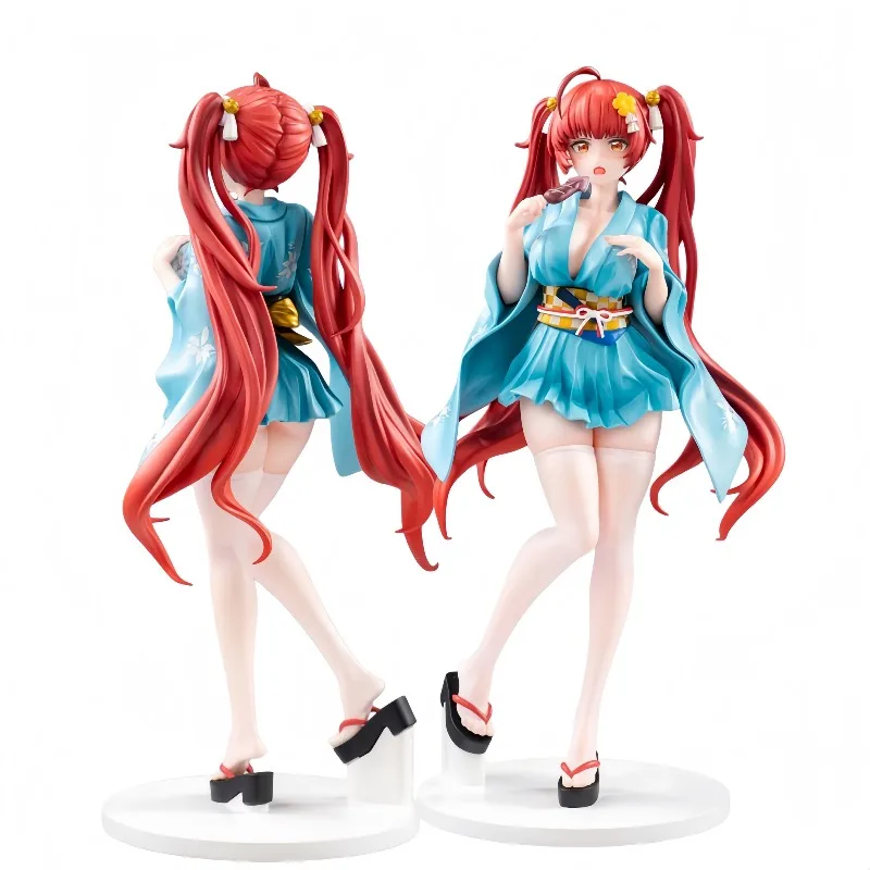 

Fast Shipping Original AniMester Azur Lane USS Honolulu Yukata 1/7 Collection Animation Figures Ornaments Collection Series