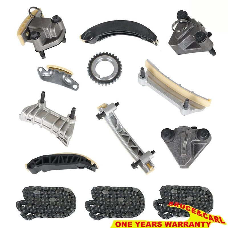 

Комплект цепи ГРМ подходит для Cadillac SRX 2.8L 3.0L 3.6L 2010-2011 CTS 12612839 12645465 12633452 12633451 12609258 12609262