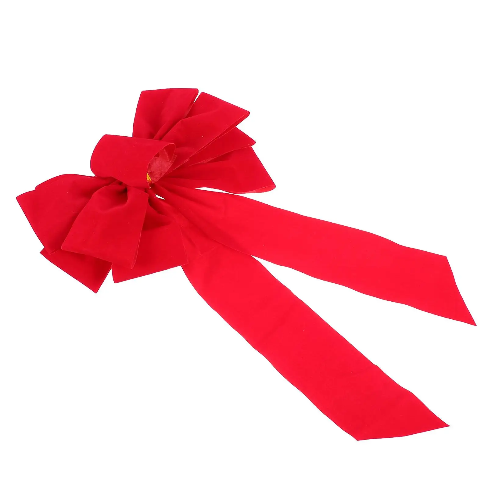 

4 Pcs Bows Reusable Home Christmas Tree Adornment Red Bowknot nament Bowknot nament Xmas Craft
