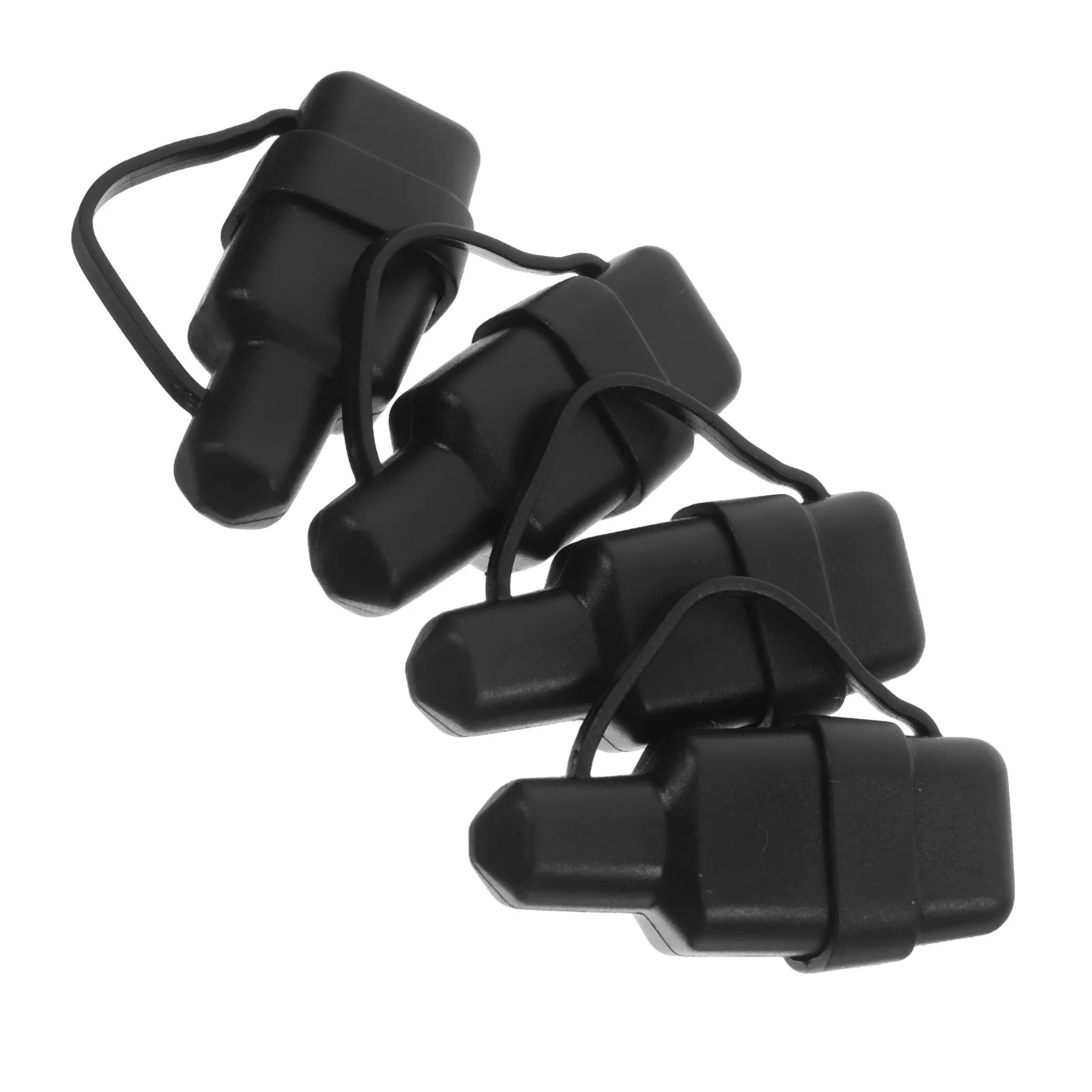 

4Pcs Waterproof Cable Connector Caps Dustproof Cover for Quick Disconnect Style Plug Protection