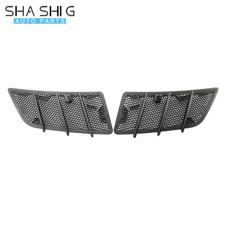 1648804305 Left+Right Hood Air Vent Grille Cover for Mercedes Benz W164 ML GL-Class GL350 GL450 ML350 ML450 2006-2011