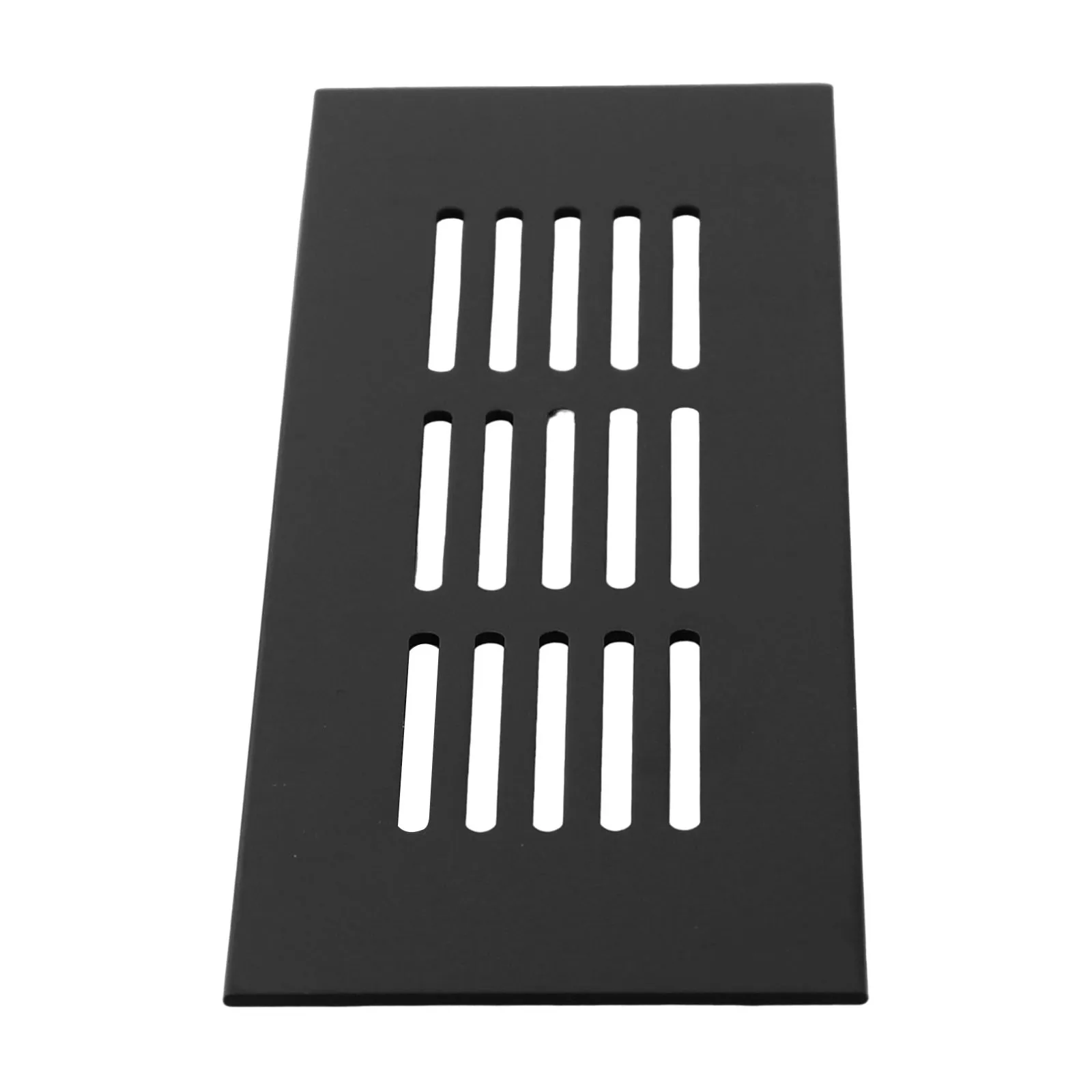 Grille Air Vent Household Premium Wall 50*150-400mm Aluminum Black For Cupboard Replacement Ventilation Cover New