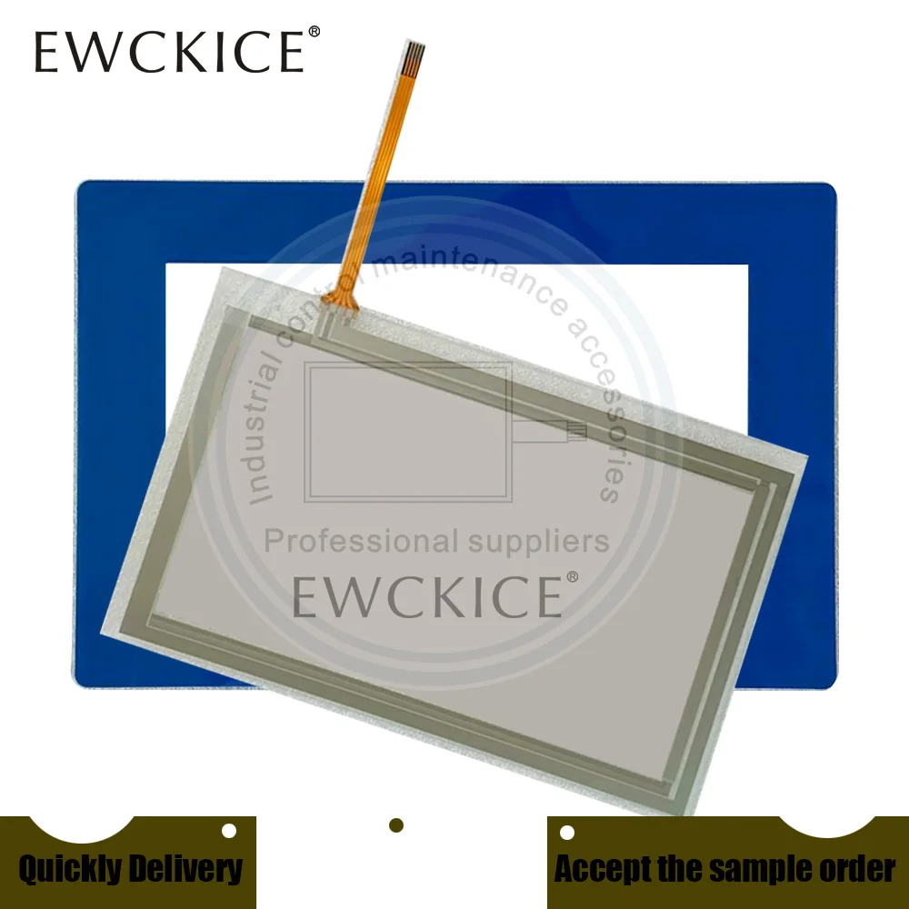 NEW IQ4 HMI PLC Touch Screen Panel Touchscreen And FILM  Front Label Touchscreen Panel