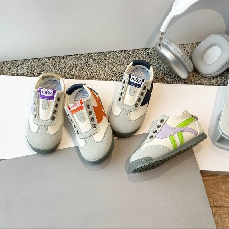 

2026 Sneakers for Kids New Children's Shoes Spring New Style Boys Girls Soft Soled Comfortable Casual Board Kids Walking Shoes