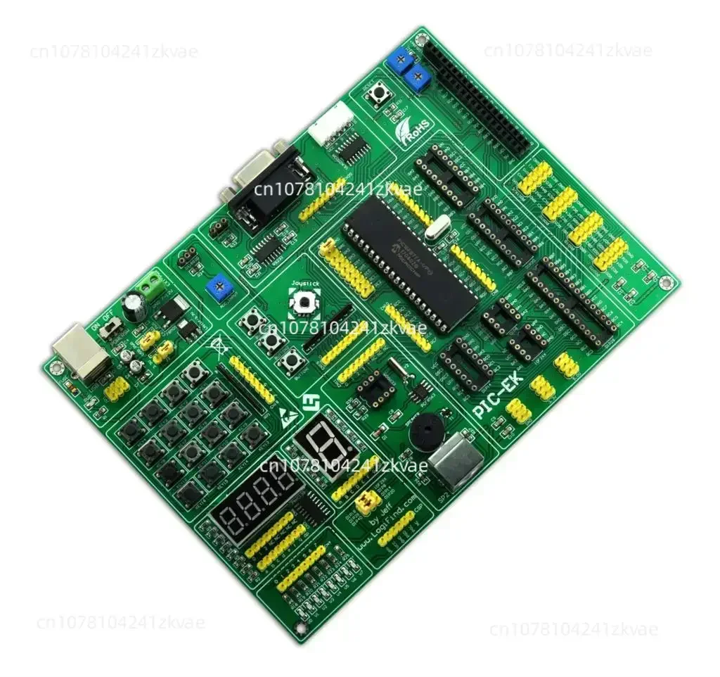 PIC MCU Learning Development Board PIC-EK Supports 8 / 14 / 18 / 20 / 28 / 40-pin PIC MCU