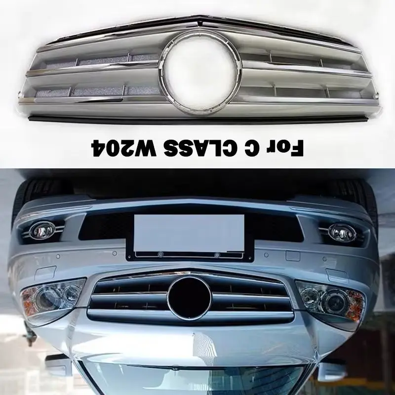 

Передняя решетка радиатора A2048800023 для Mercedes Benz C Class Klass W204 C200K C280 C350 C200 C300 2007-2013 Yera