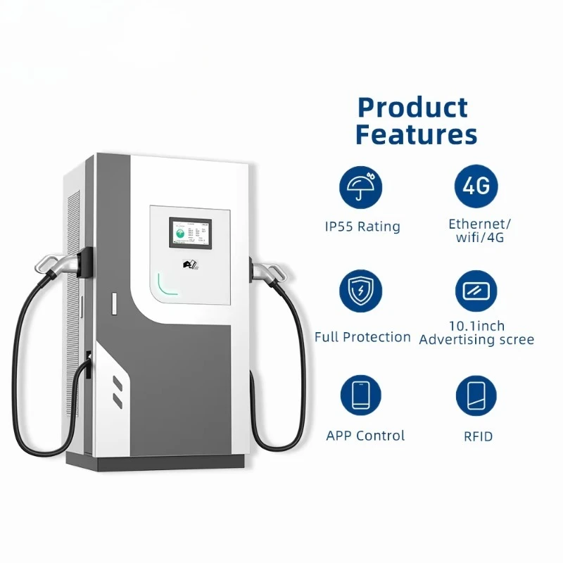 Ev 60kw Commercial Vehicle 240kw 150 120kw Cars Ultra Electric Level 3 80kw Supercharger Charge Super Dc Fast Charger
