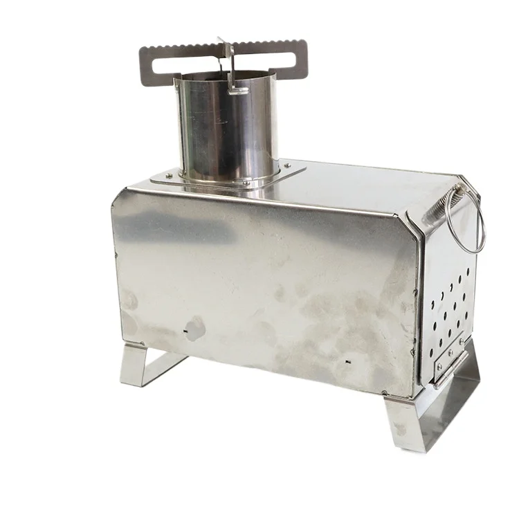 Outdoor camping desktop firewood stove portable