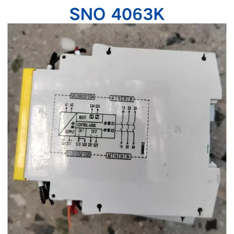 Second-hand test OK for wieland relay SNO 4063K  1 piece