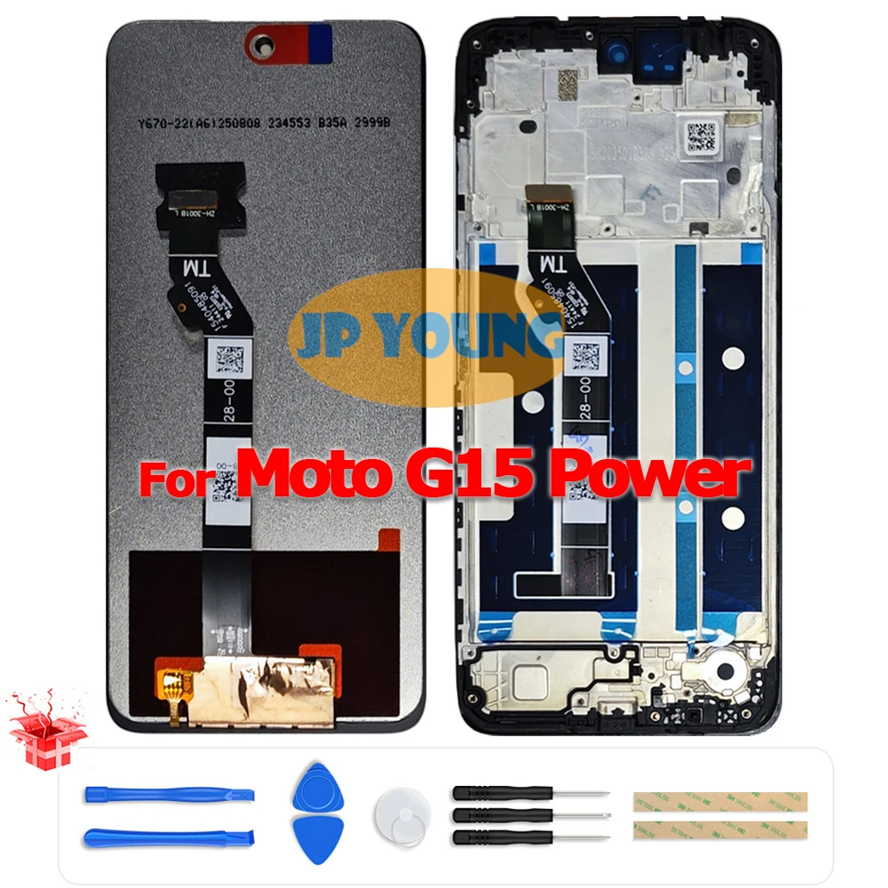 オリジナル-672-インチ-lcd-タッチ-スクリーン-デジタイザー-アセンブリ-フレーム付き-motorola-moto-g15-power-xt2521-5-用-交換用