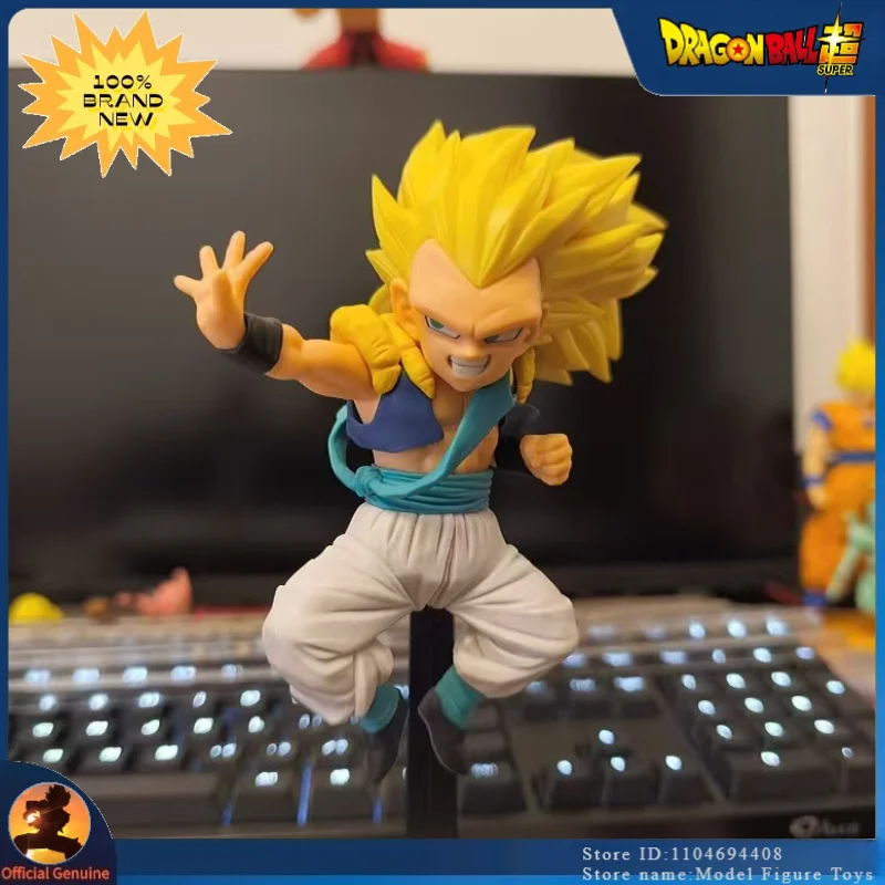 

Brand New in Stock Dragon Ball Z Gotenks Super Saiyan Action Figure Son Goku Collectible PVC Model Anime Figurine for Fans Gifts