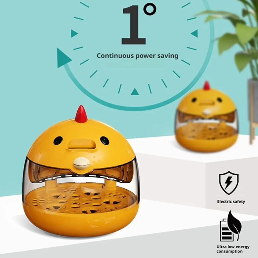 Mini Egg Incubator Light Transparent Window Automatic Temperature Humidity Control 5 Eggs Poultry Hatching Machine For Home C4Z4