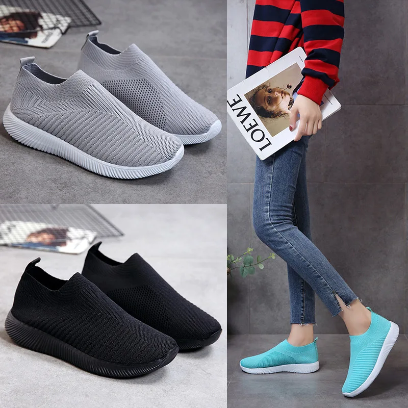 Women's shoes large size year wish fly-woven socks shoes elastic cloth women shoes sneakers sneakers women women sneakers