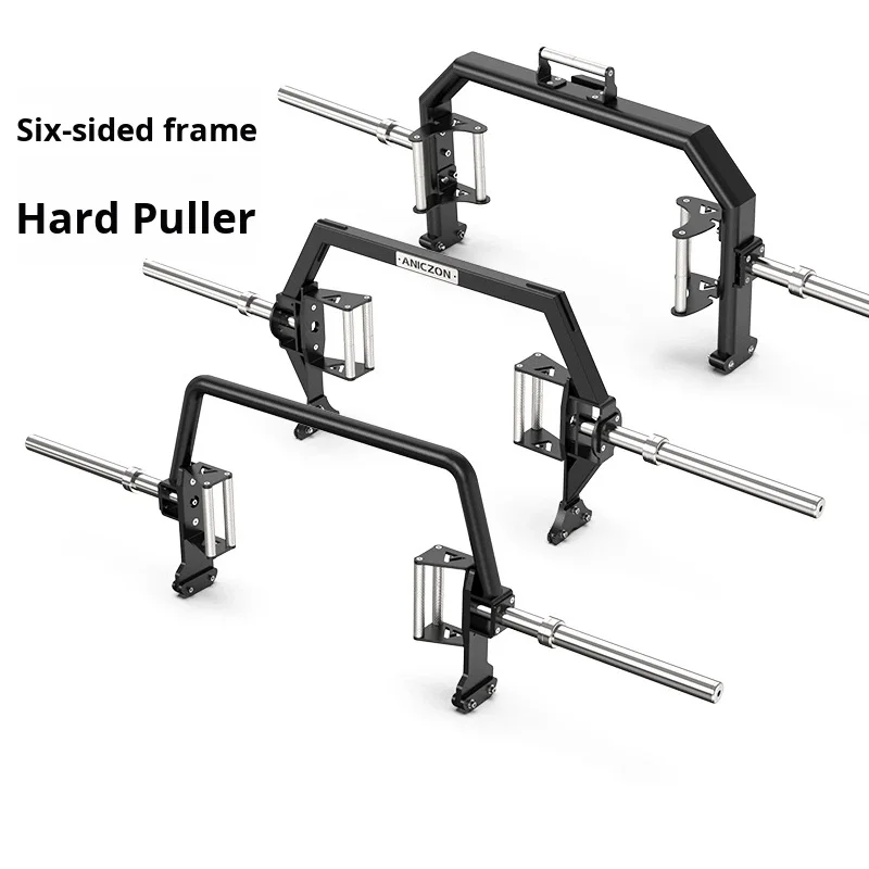 Men's Fitness Steel Barbell Bar Deadlift Hexagonal Bar for Bar Squat Shrug Special for Weightlifting Equipment Home Use