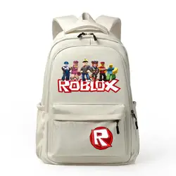 Plecak ROBLOX o dużej pojemności na co dzień plecak podróżny dla nastoletniego chłopca wysokiej jakości plecak nylonowy szkolne torby na książki