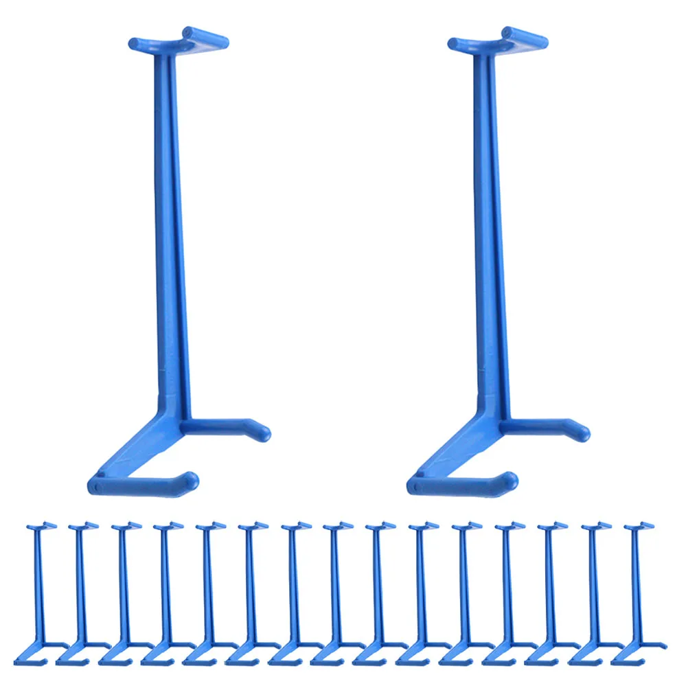 

20pcs Branch Spreader for Trees Bending Clamps Puller Support Garden Clips Blue Durable Plastic Fruit Tree Training Tool