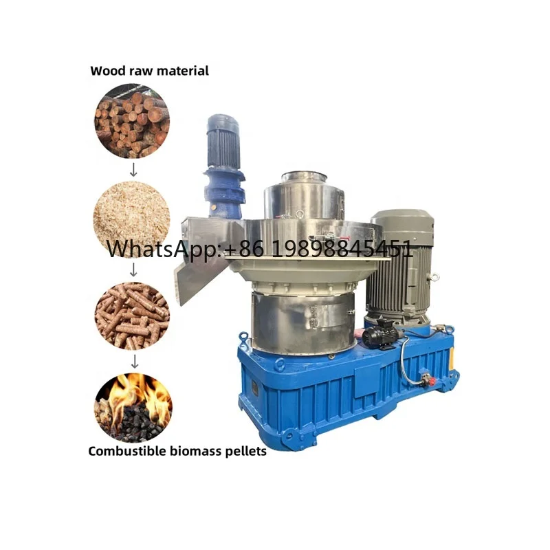 Дизельный 500 кг б/у машина для производства древесных опилок с топливом из биомассы и древесины